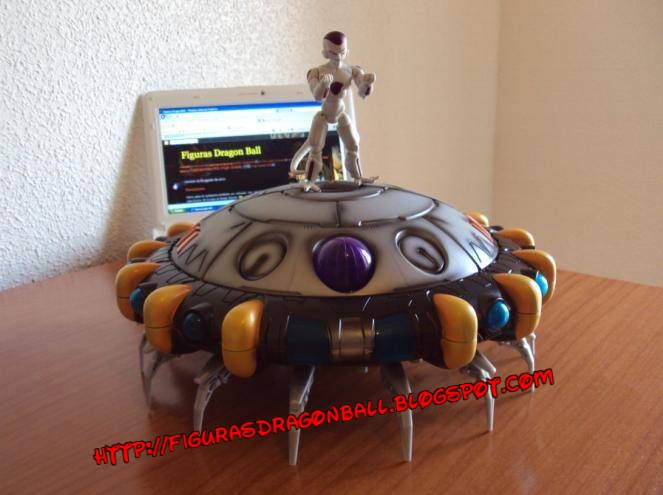 Figurine Dragon Ball - Vaisseau De Freezer Super Mega World - Banpresto - Occasion