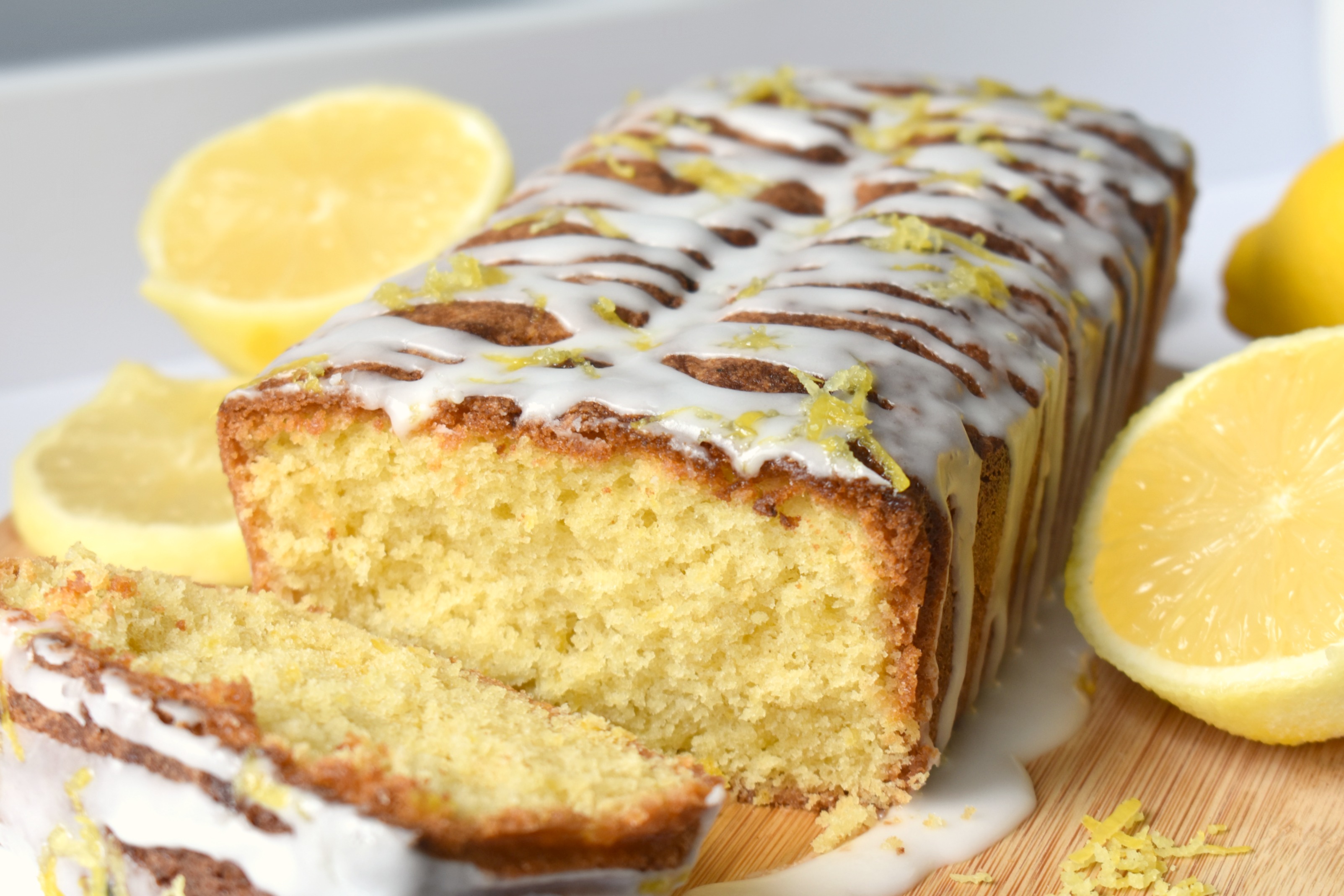 Basic Bakes Lemon Drizzle Loaf