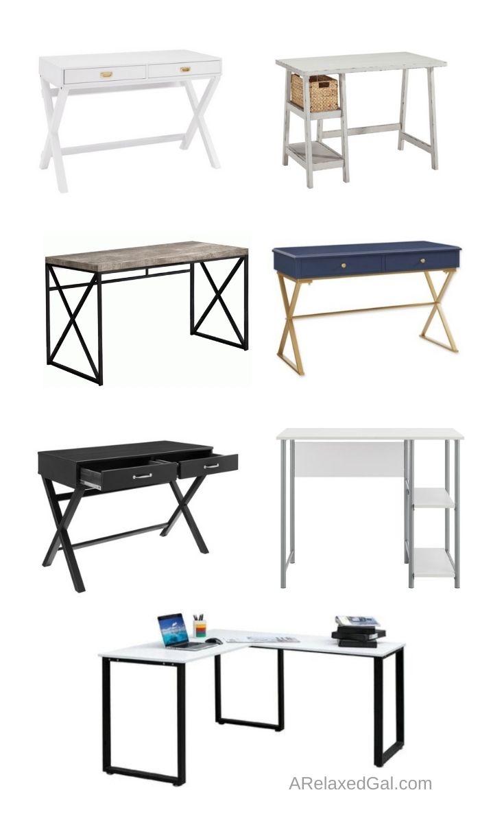 20+ Budgetfriendly Desks For Working Or Schooling At Home A Relaxed Gal