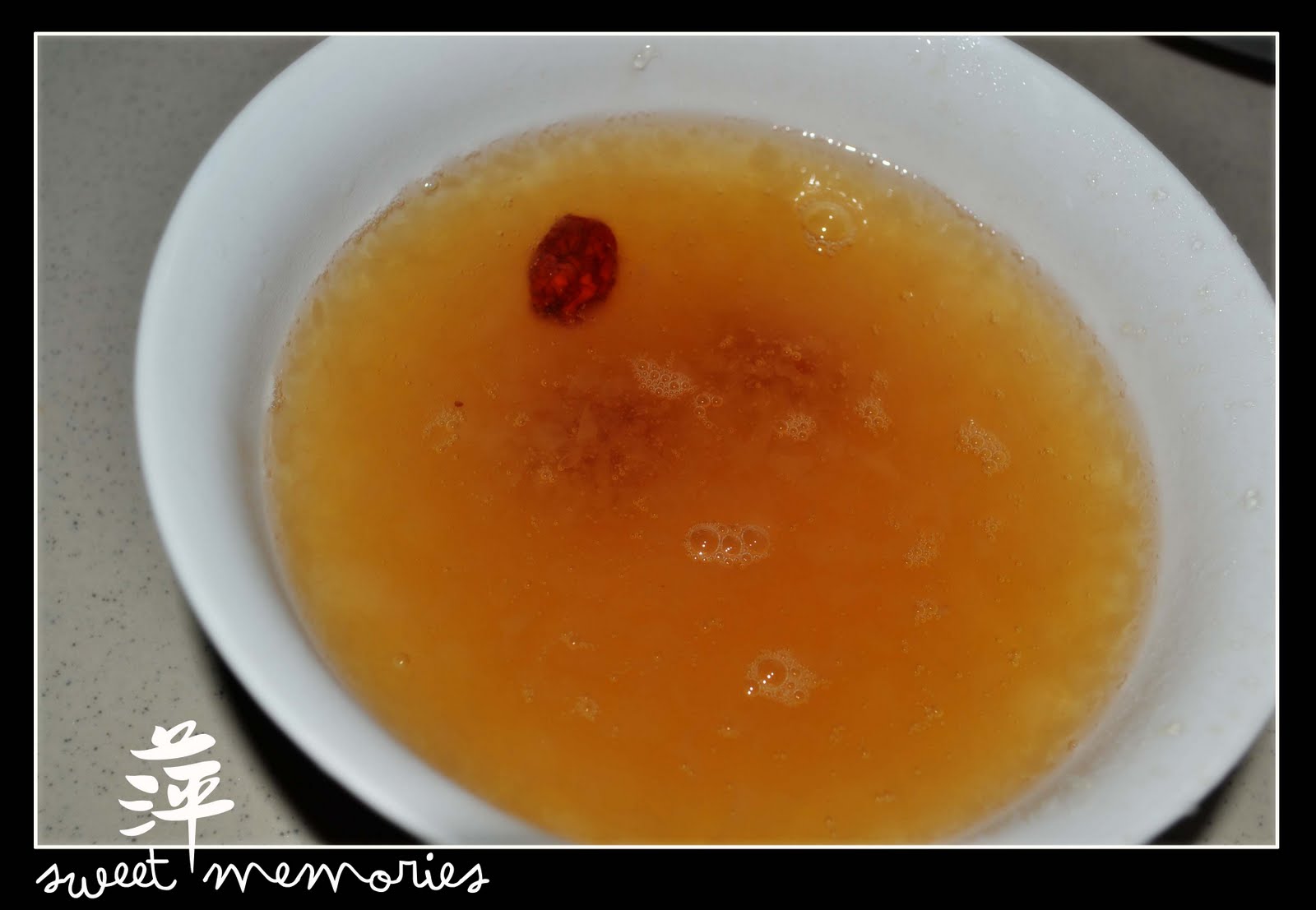 ping sweet memories A bowl of Sea Bird's Nest