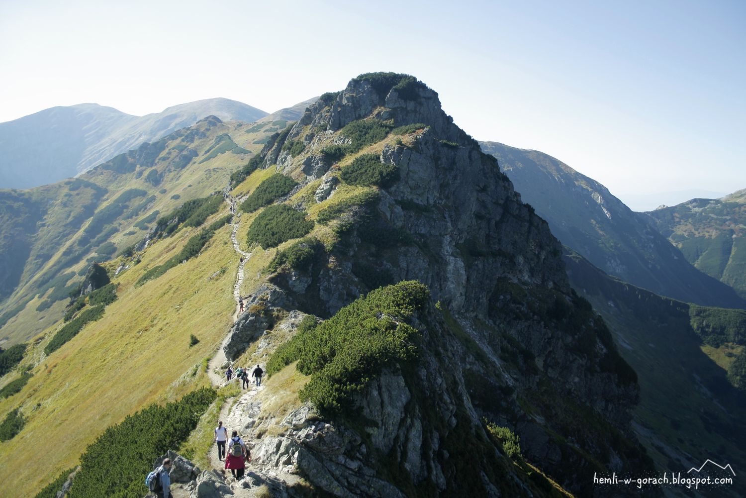 Góry według Hemli i Wojtusia Pośrednia Sucha Czuba