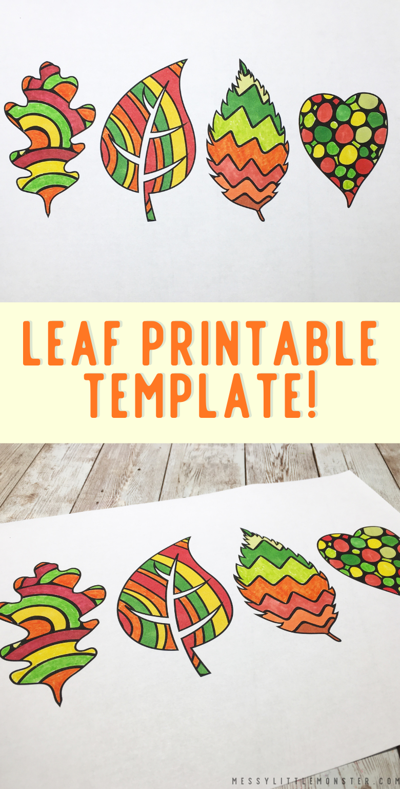 Leaf Template - Active Littles