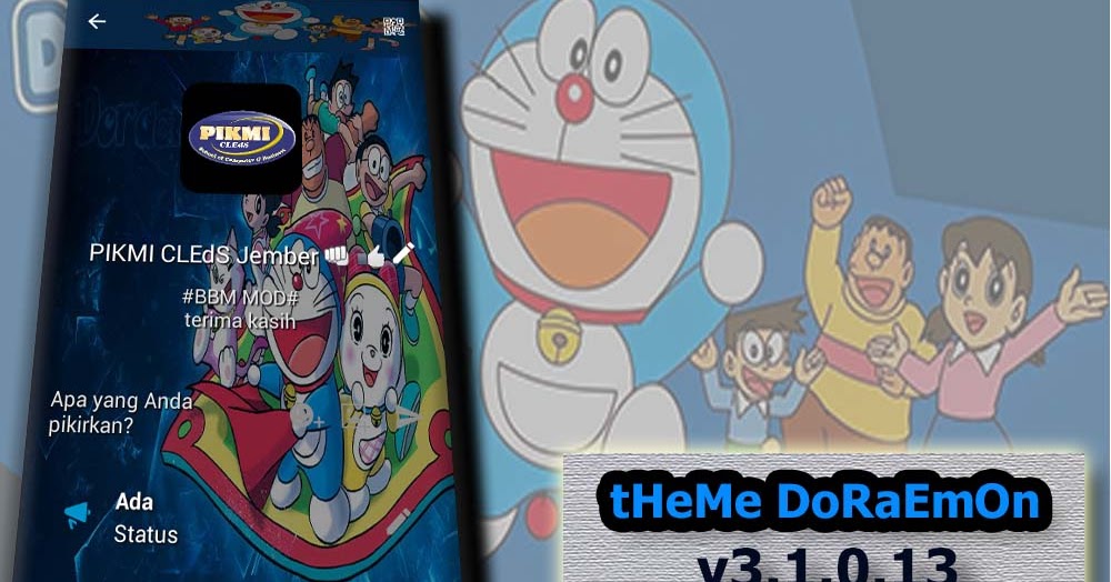 BBM Mod Game Tema Doraemon Apk v3.1.0.13 Update Terbaru Download APK