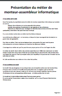 rapport de stage maintenance informatique