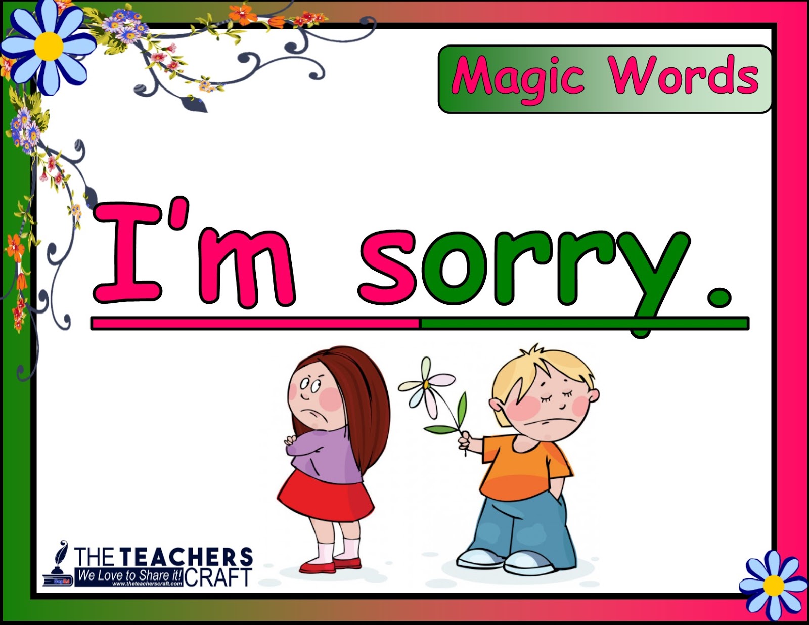 Magic Words Courteous Expressions The Teacher s Craft