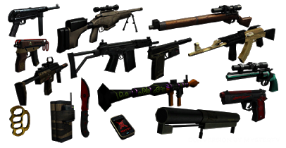 Mods GTA San Andreas: Pack de Armas do GTA 5