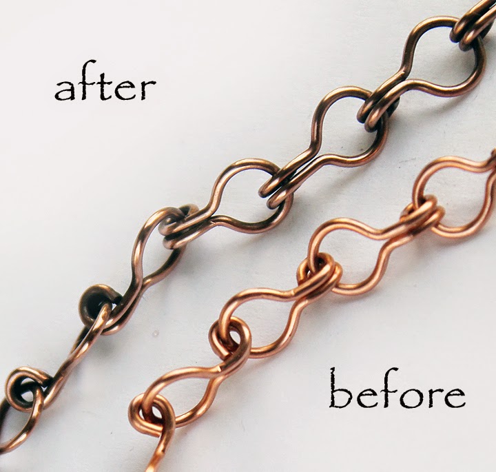 Wire Wrapped Jewelry and More Oxidizing Jewelry with Liver of Sulfur