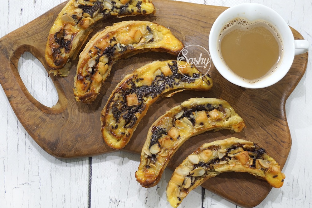 Banana Milk Pastry Sashy Little Kitchen Food and Travel Blogger