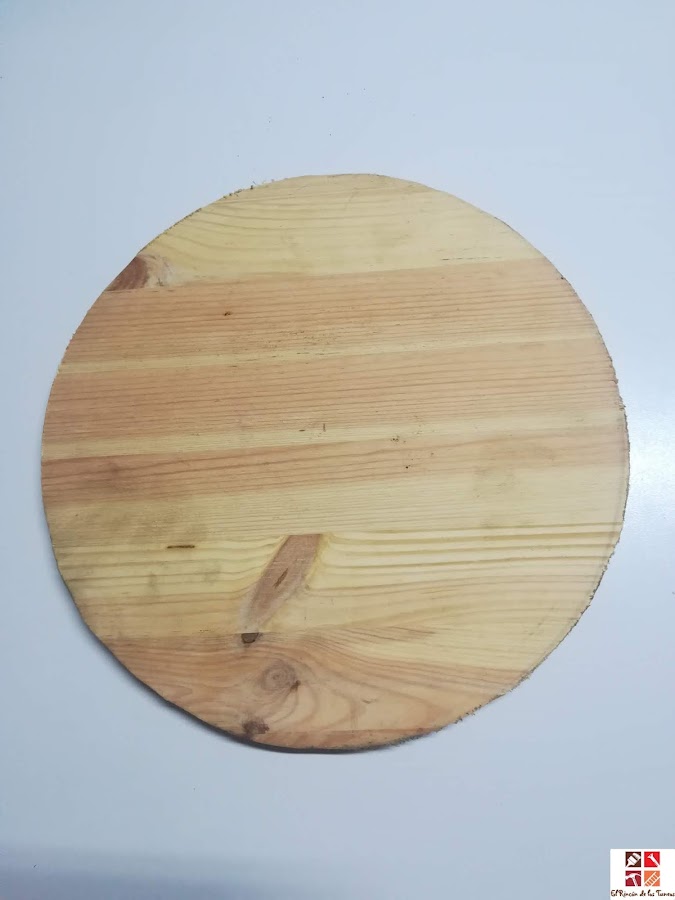 diy reloj de madera