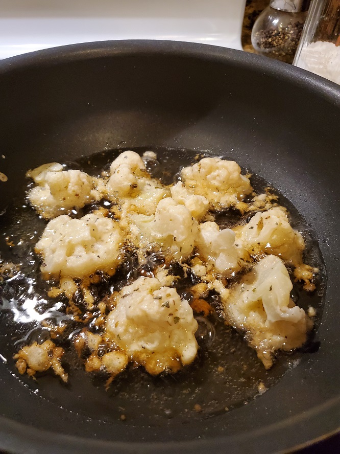 this is cauliflower coated with tempura batter