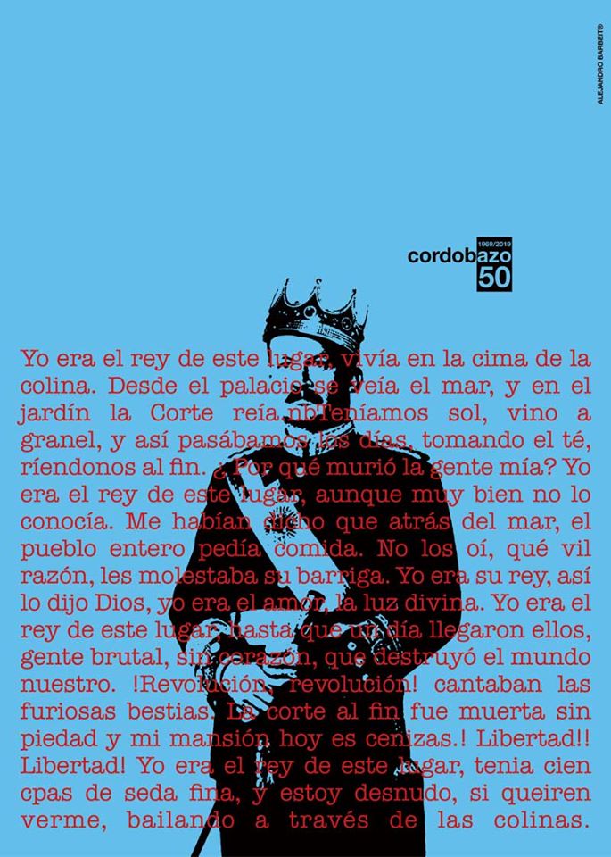 Nuestros Colores Locales 50º aniversario del CORDOBAZO en la mirada de