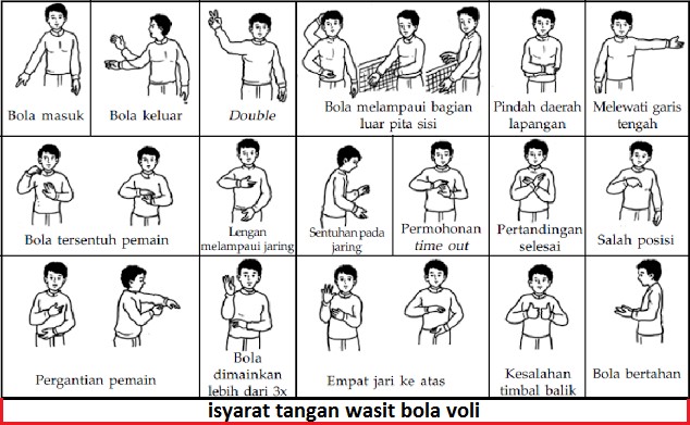 Tugas, kewajiban, dan Wewenang Wasit Bola Voli Kumpulan