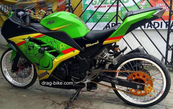 10 Modifikasi Motor Ninja 250 4 Tak Fi Dan Karbu Jari Jari Terbaik