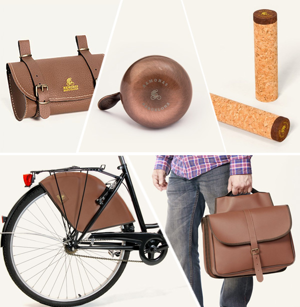 Accesorios de estilo clásico para bicicletas urbanas: Ramonas Classic Collection.