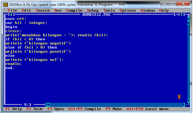 PARA PETUALANG MIMPI: PASCAL - IF . . THEN 2