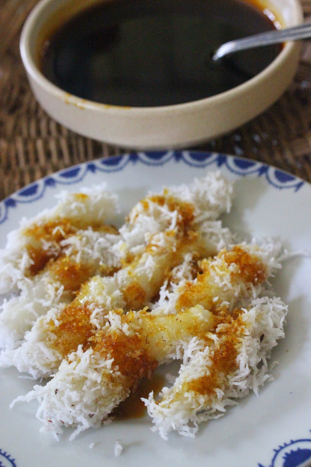 The Morning After COCONUT CAKES WITH PALM SUGAR SYRUP