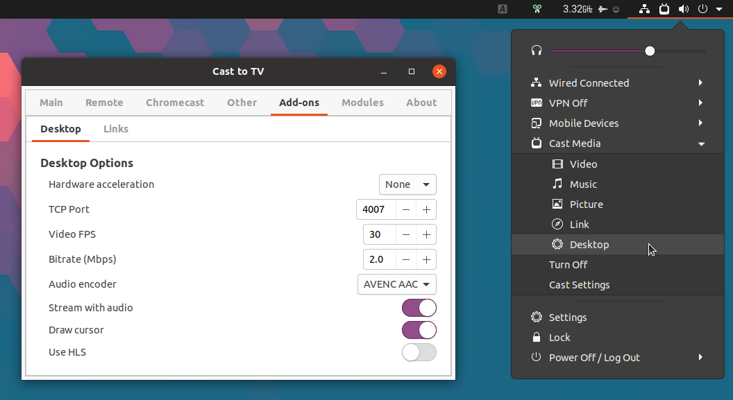 How To Cast Your Shell Desktop To A Chromecast (With Audio, Wayland / X11 Support) Using Cast TV - Linux Uprising Blog
