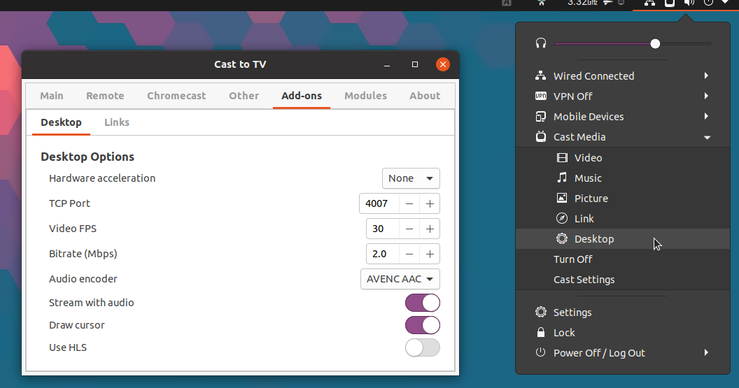 How To Cast Your Shell Desktop A Chromecast (With Audio, Wayland / Support) Using Cast to TV - Linux Uprising Blog