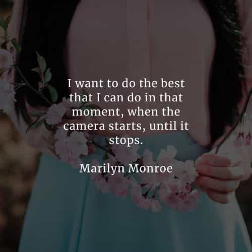 Famous quotes and sayings by Marilyn Monroe
