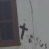 Viral Rumah Ustadz Dicoret Salib Hitam dan Tulisan Yesus