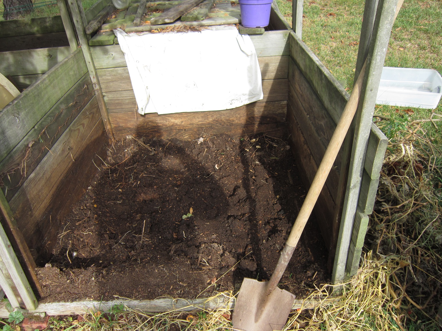 Feed Yourself During Hard Times 2015 Composting