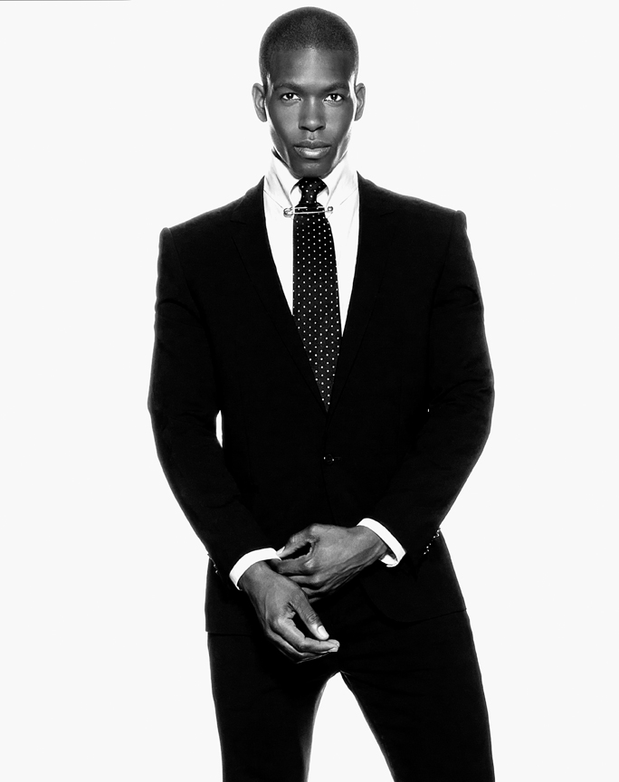 A Black Male Model: Ernest Collins - Test Shoot