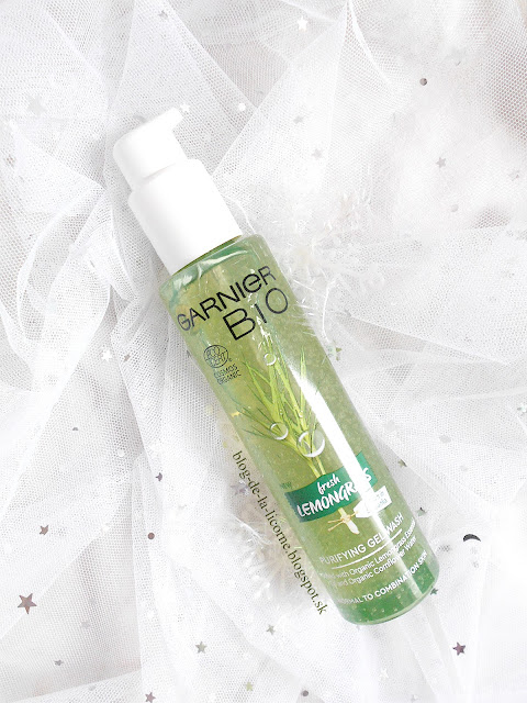 Čistiaci gél Garnier Bio Lemongrass recenzia