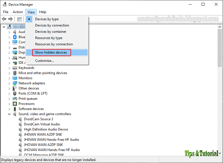 Cara Menghapus Driver Lama Dan Tidak Berguna Di Windows 10 Tips Tutorial
