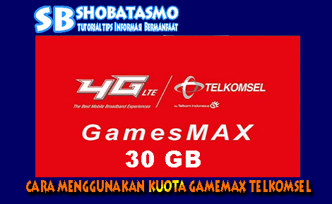 Cara Mudah Menggunakan Kuota Gamemax Telkomsel Jadi Reguler