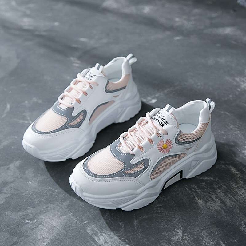 Giày thể thao nữ thời trang SF-001, kiểu đơn giản, phong cách Hàn Quốc Giày thể thao nữ thời trang SF-001, kiểu đơn giản, phong cách Hàn Quốc