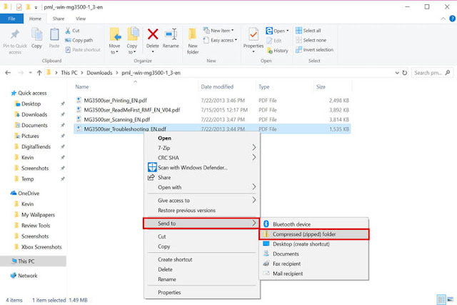 How to zip a single file in windows How to zip a single file in windows