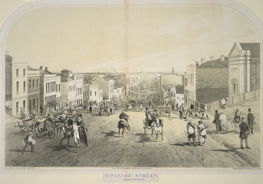 Melbourne from 1852 to 1854