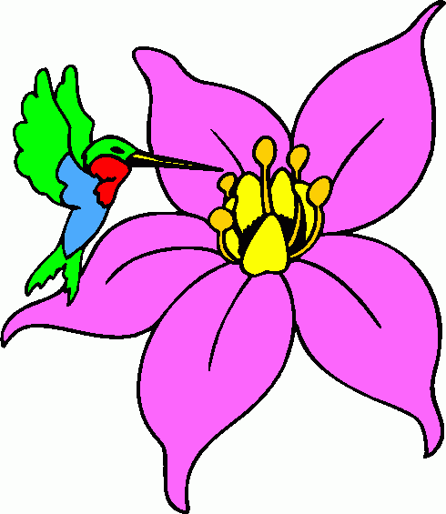 free clip art animated flowers - photo #8