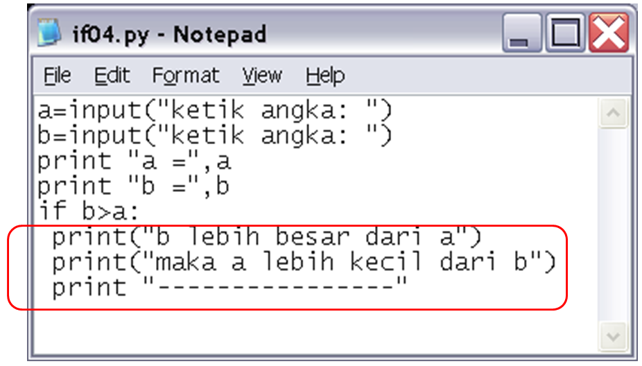 Pengelompokan Instruksi Berdasarkan Spasi Pada Python - Niguru Indonesia