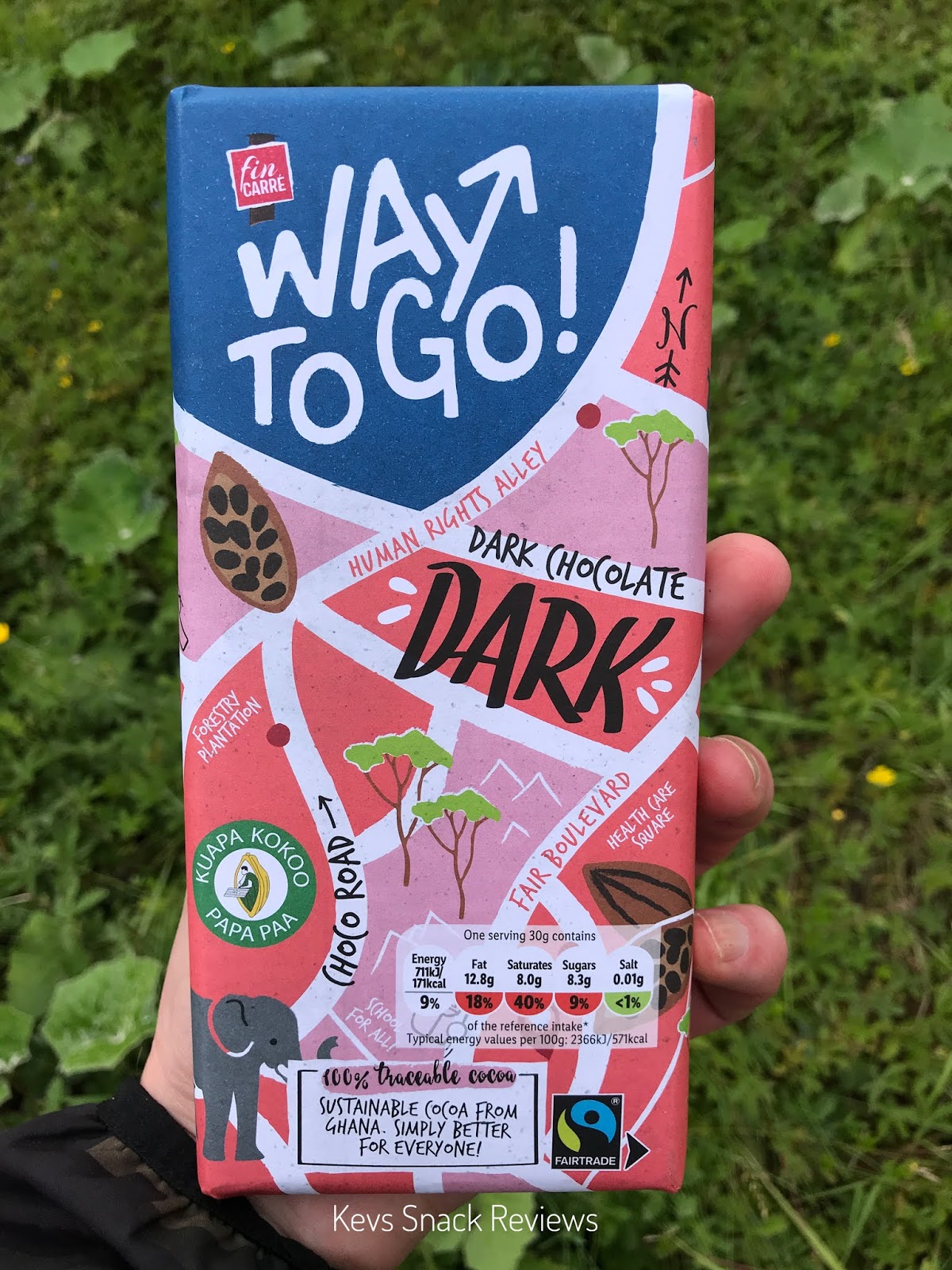 Lidl Way To Go Fin Carre Ethical Chocolate