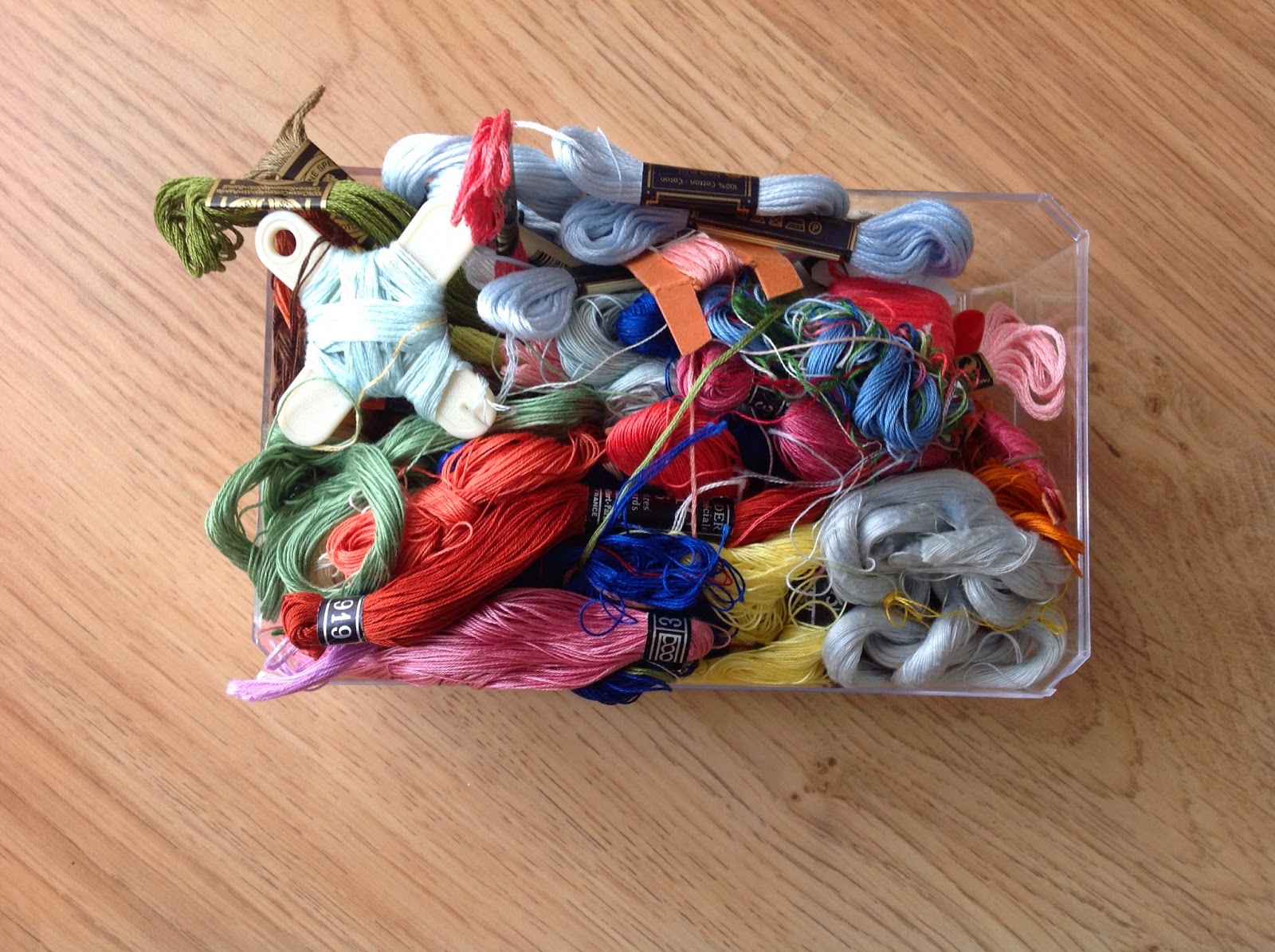 Keeping it Real Embroidery floss bobbins free printable