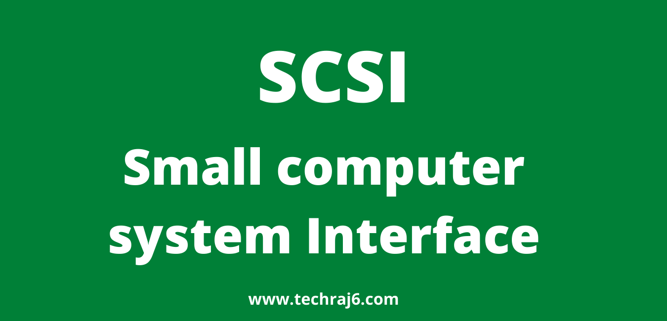SCSI full form, What is the full form of SCSI