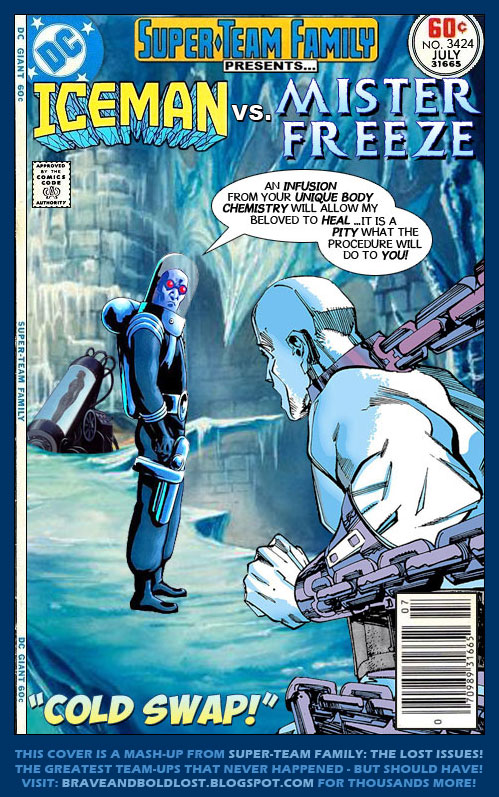 Super-Team Family: The Lost Issues!: Iceman Vs. Mr. Freeze