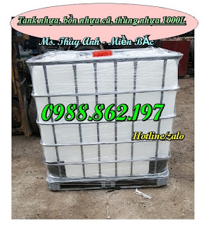 Thùng nhựa chứa hóa chất,tank nhựa IBC