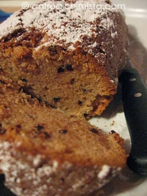 Plumcake al Caffè con Gocce di Cioccolato