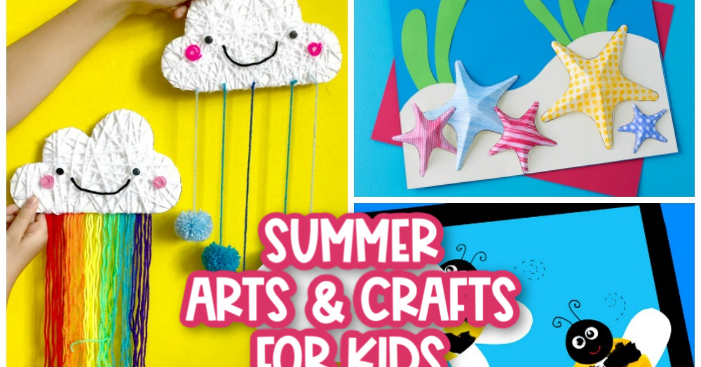 Summer Crafts for Kids- The Inspiration Board