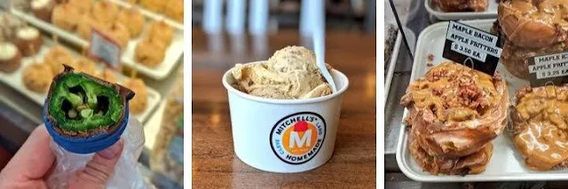 Fun things to do on the West Side of Cleveland: Visit West Side Market and Mitchell's Ice Cream