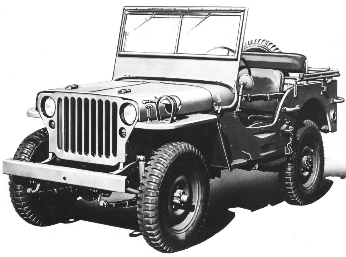 military jeep clipart - photo #13