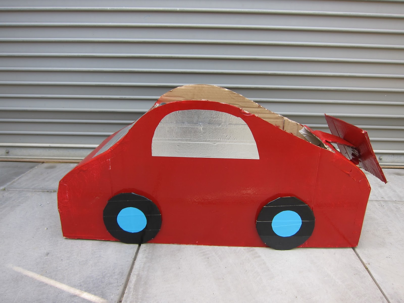 Cardboard Car Costume