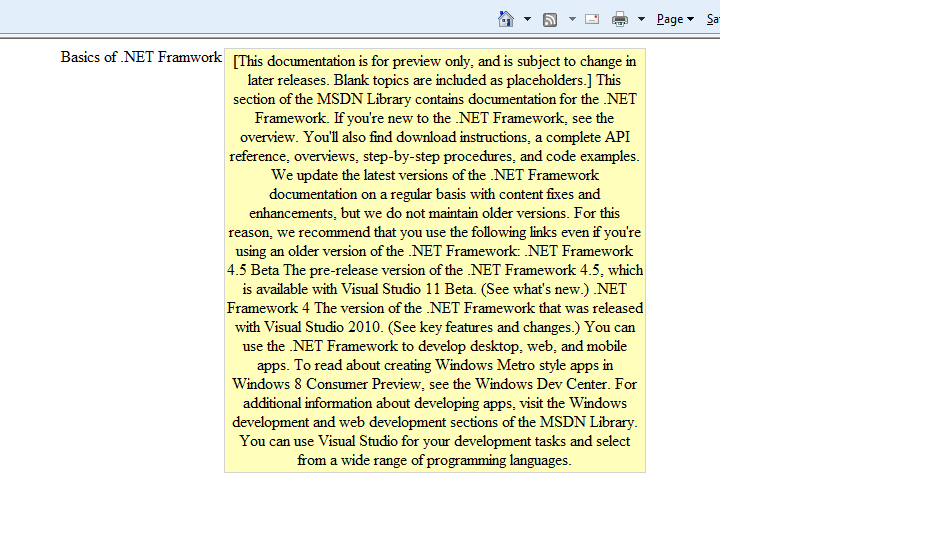 ASP.NET, ASP.NET MVC, Core .NET, and SQL Server: Show long text in Tooltip