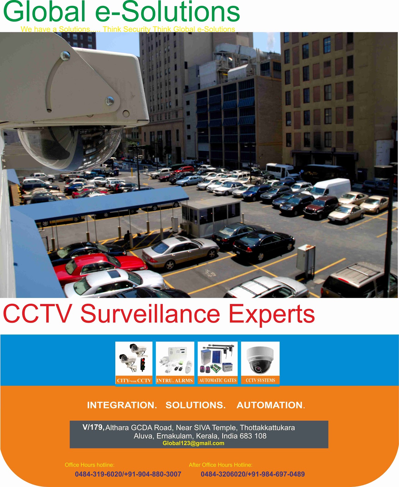 Cctv Camera Dealer System Integraters Kochi Ernakulam Kerala November 2017