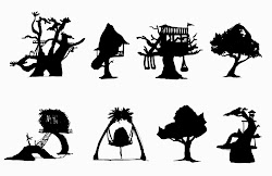 tree environment silhouette sketches portman john background