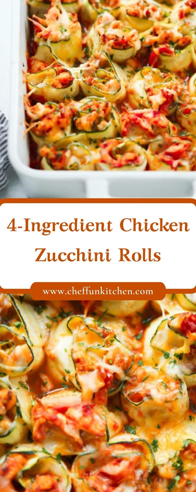 4-Ingredient Chicken Zucchini Rolls 4-Ingredient Chicken Zucchini Rolls