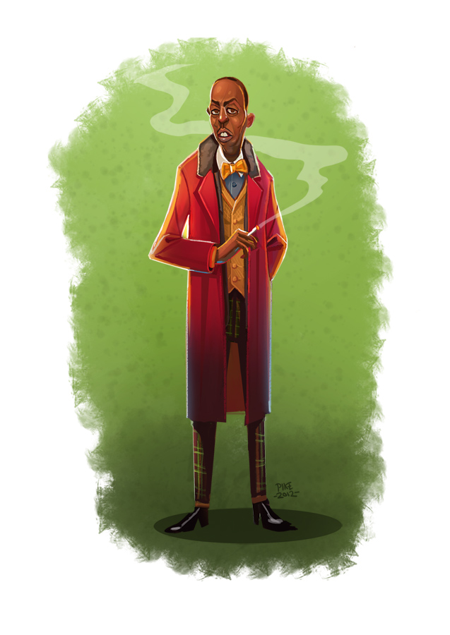 The Art of Brandon Pike Chalky White