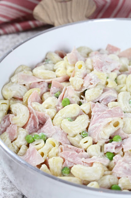 Ham and Peas Macaroni Alfredo Ham and Peas Macaroni Alfredo